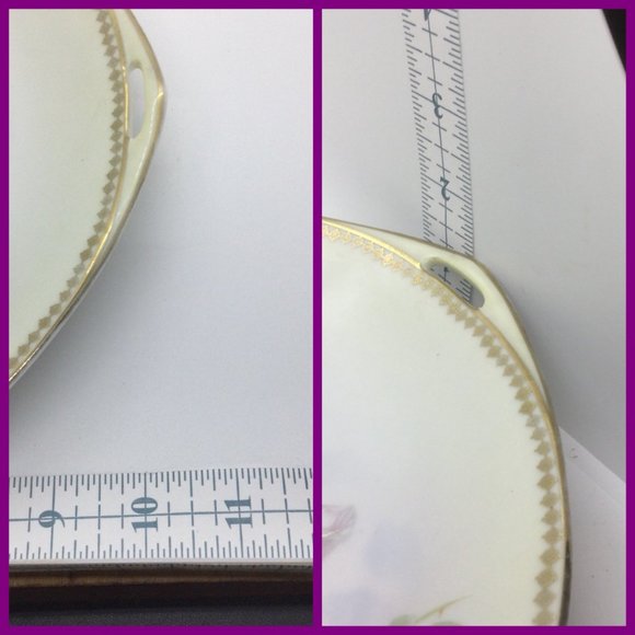 Vtg Prussian Cake Plate - Picture 9 of 11